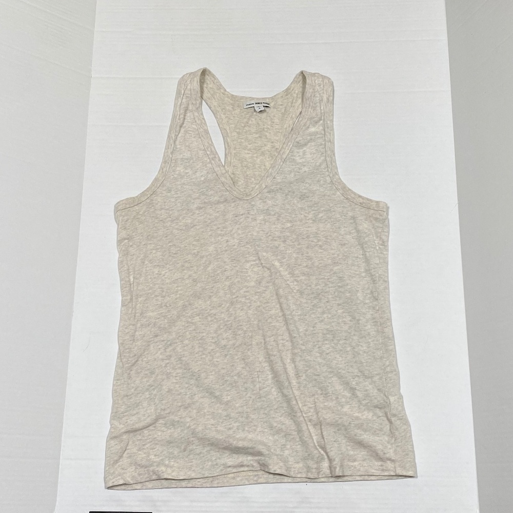 James Perse light grey tank top size XL(4)